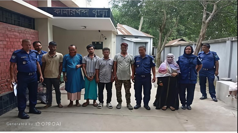 সিরাজগঞ্জে আন্তঃজেলা ডাকাত চক্রের ৫ সদস্য গ্রেপ্তার...